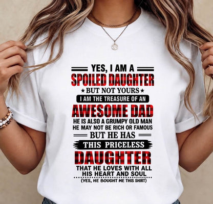 DAD’S SPOILED DAUGHTER - FROM DAD - TLEE00 (SKU2609-31-00)
