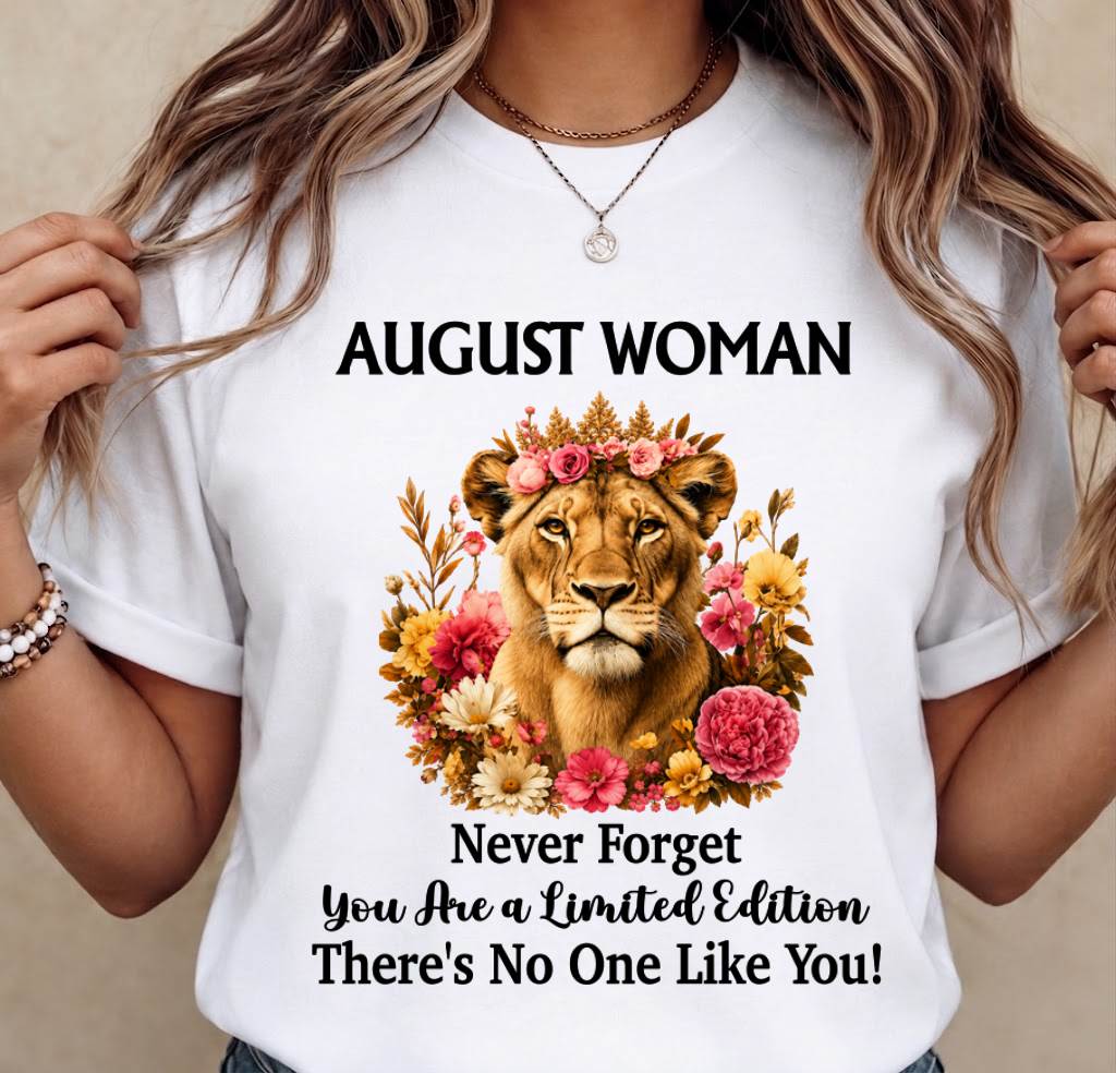 AUGUST WOMAN – PROUD TO BE DIFFERENT - FOR WOMEN - TLEE08 (SKU2607-74-08)