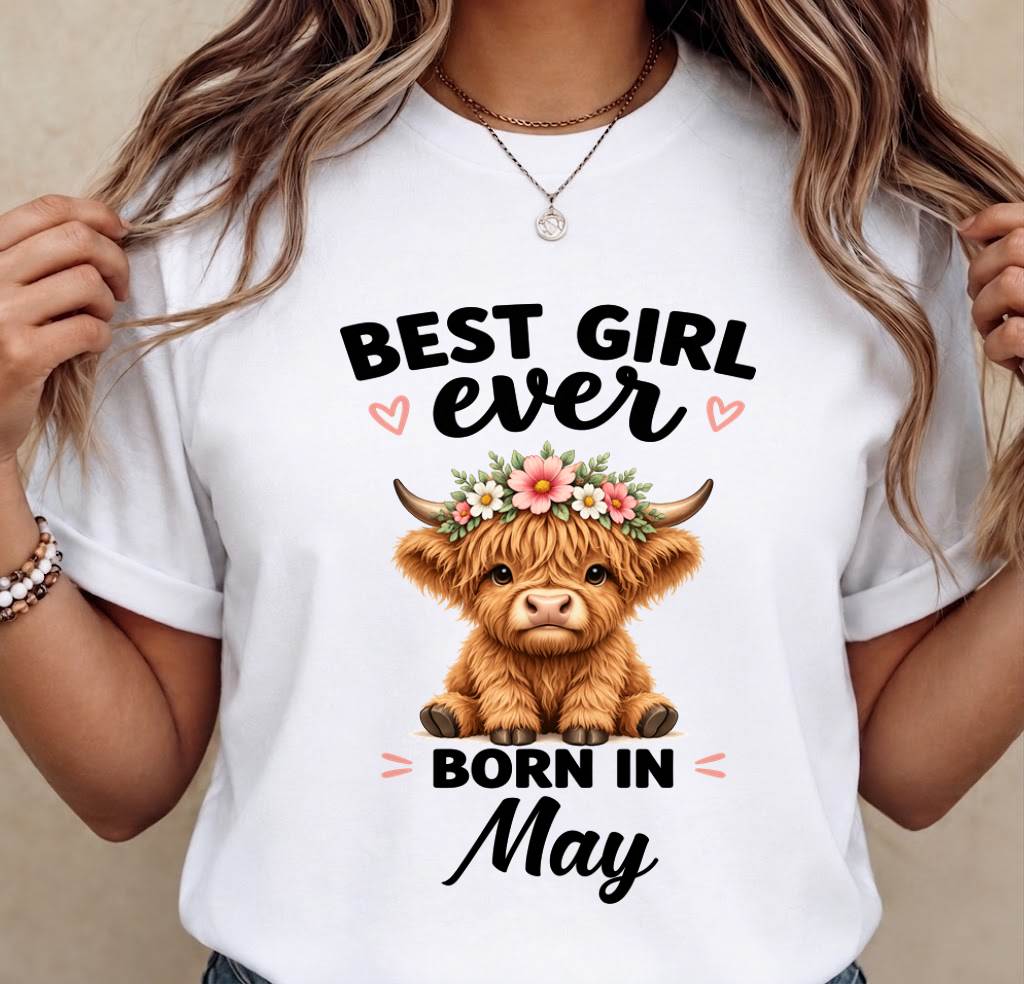MAY - BEST GIRL EVER - FOR WOMEN - TLEE05 (SKU2607-198-05)