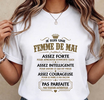JE SUIS UNE FEMME DE MAI - fma TLEE05 (SKU2609-38-05)