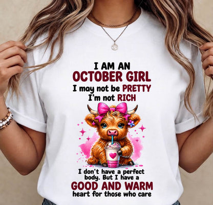 OCTOBER GIRL GOOD & WARM HEART - FOR WOMEN - TLEE10 (SKU2608-385-10)