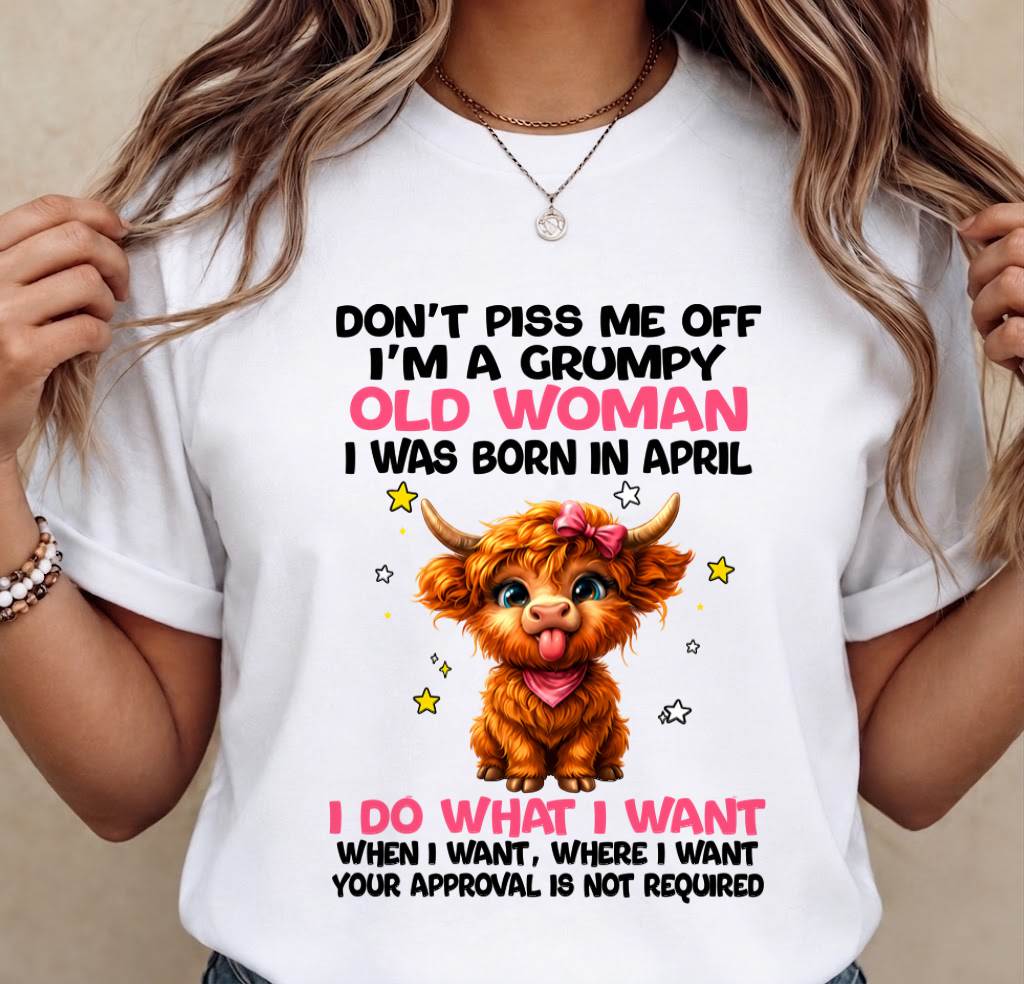 APRIL GRUMPY LADY SHIRT - FOR WOMEN - TLEE04 (SKU2607-215-04)