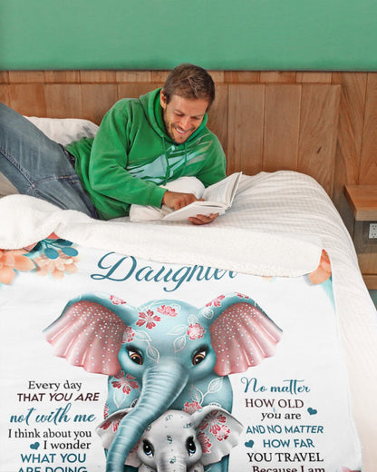 Special Gift For Your Daughter Blanket - From Mom
