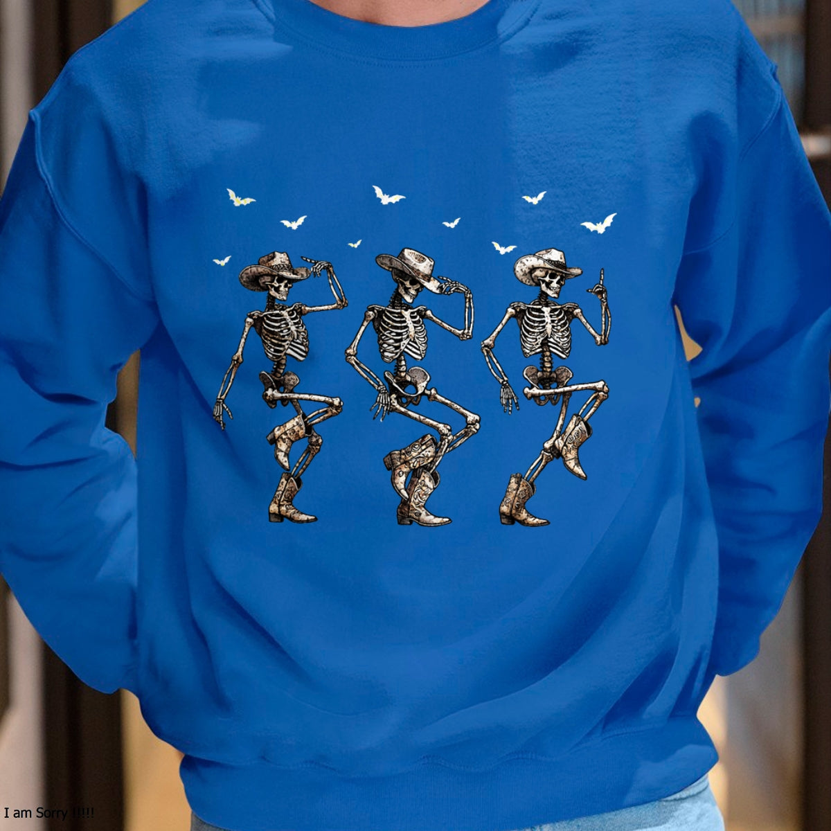 Hallowen Shirts for Family, Funny hallowen shirts, Hallowen Unisex T-Shirt/Hoodie/Sweatshirt HLT00 - Western Halloween Cowboy Skeletons Dance couple matching tee T-Shirt
