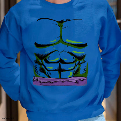 Hallowen Shirts for Family, Funny hallowen shirts, Hallowen Unisex T-Shirt/Hoodie/Sweatshirt HLT00 - Marvel Incredible Hulk Halloween Costume T-Shirt