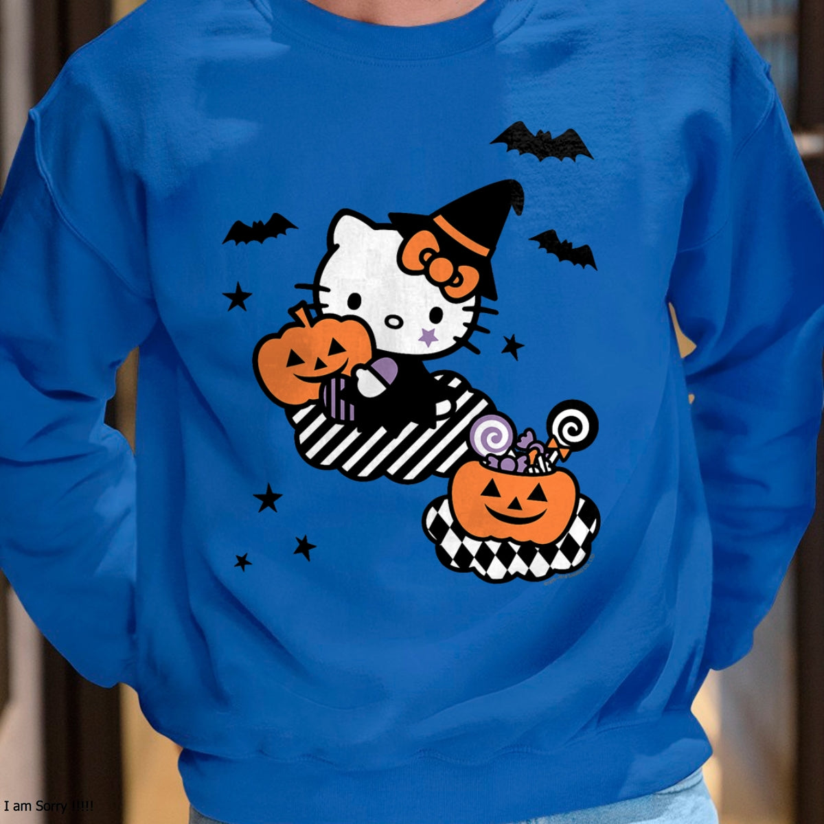 Hallowen Shirts for Family, Funny hallowen shirts, Hallowen Unisex T-Shirt/Hoodie/Sweatshirt HLT00 - Hello Kitty Trick or Treat Halloween Tee Shirt T-Shirt