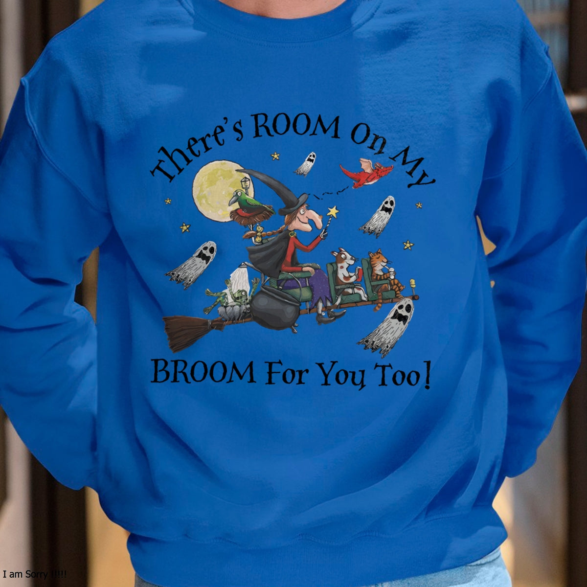 Hallowen Shirts for Family, Funny hallowen shirts, Hallowen Unisex T-Shirt/Hoodie/Sweatshirt HLT00 - Halloween There's Room On My Broom For You Too Teacher Long Sleeve T-Shirt
