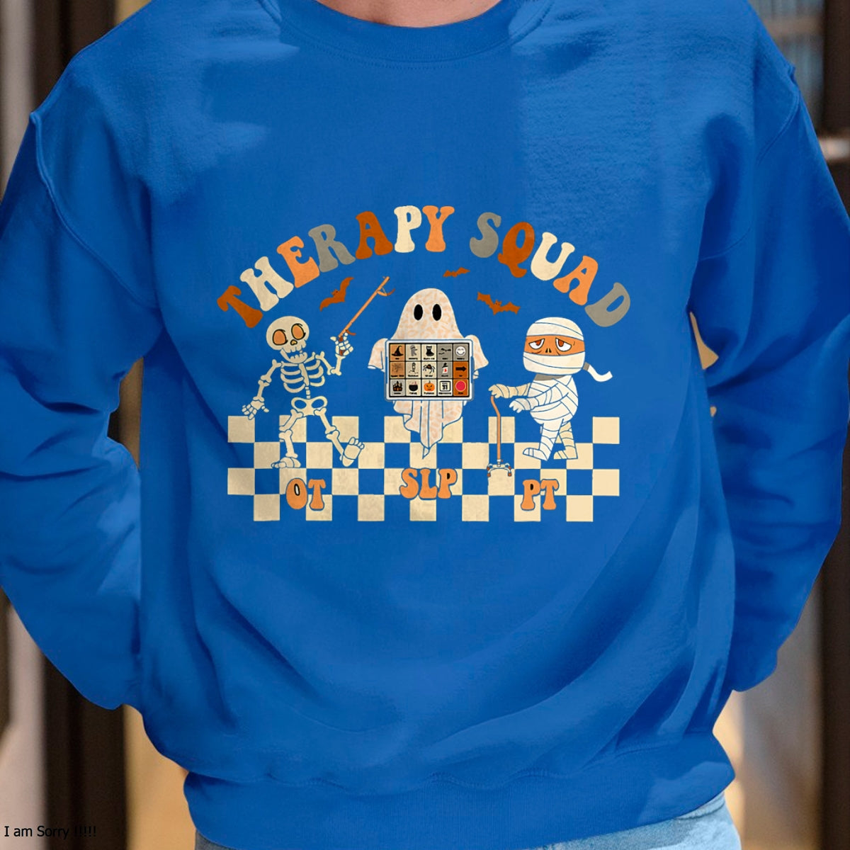 Hallowen Shirts for Family, Funny hallowen shirts, Hallowen Unisex T-Shirt/Hoodie/Sweatshirt HLT00 - Retro Therapy Squad SLP OT PT Team Halloween Speech Physical T-Shirt