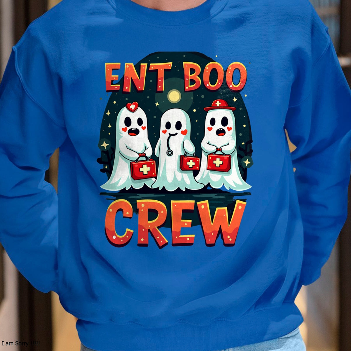Hallowen Shirts for Family, Funny hallowen shirts, Hallowen Unisex T-Shirt/Hoodie/Sweatshirt HLT00 - Spooky Ent Boo Crew Halloween Ent Nurse Practitioner T-Shirt