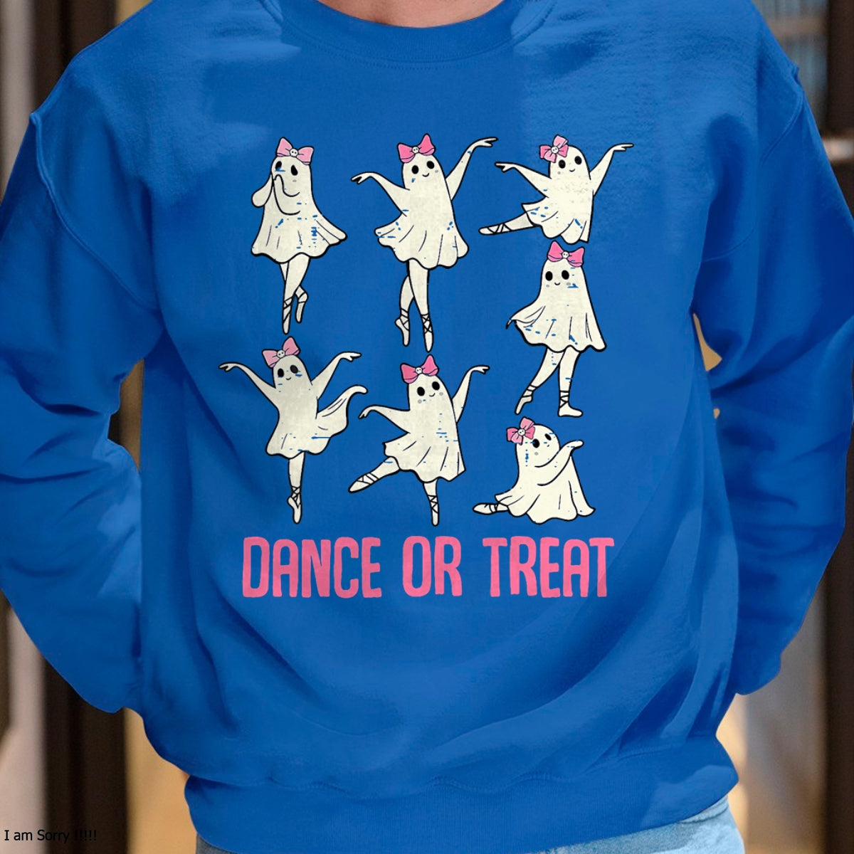 Hallowen Shirts for Family, Funny hallowen shirts, Hallowen Unisex T-Shirt/Hoodie/Sweatshirt HLT00 - Dance Or Treat Shirt Halloween Funny Ghost Ballet Dance T-Shirt