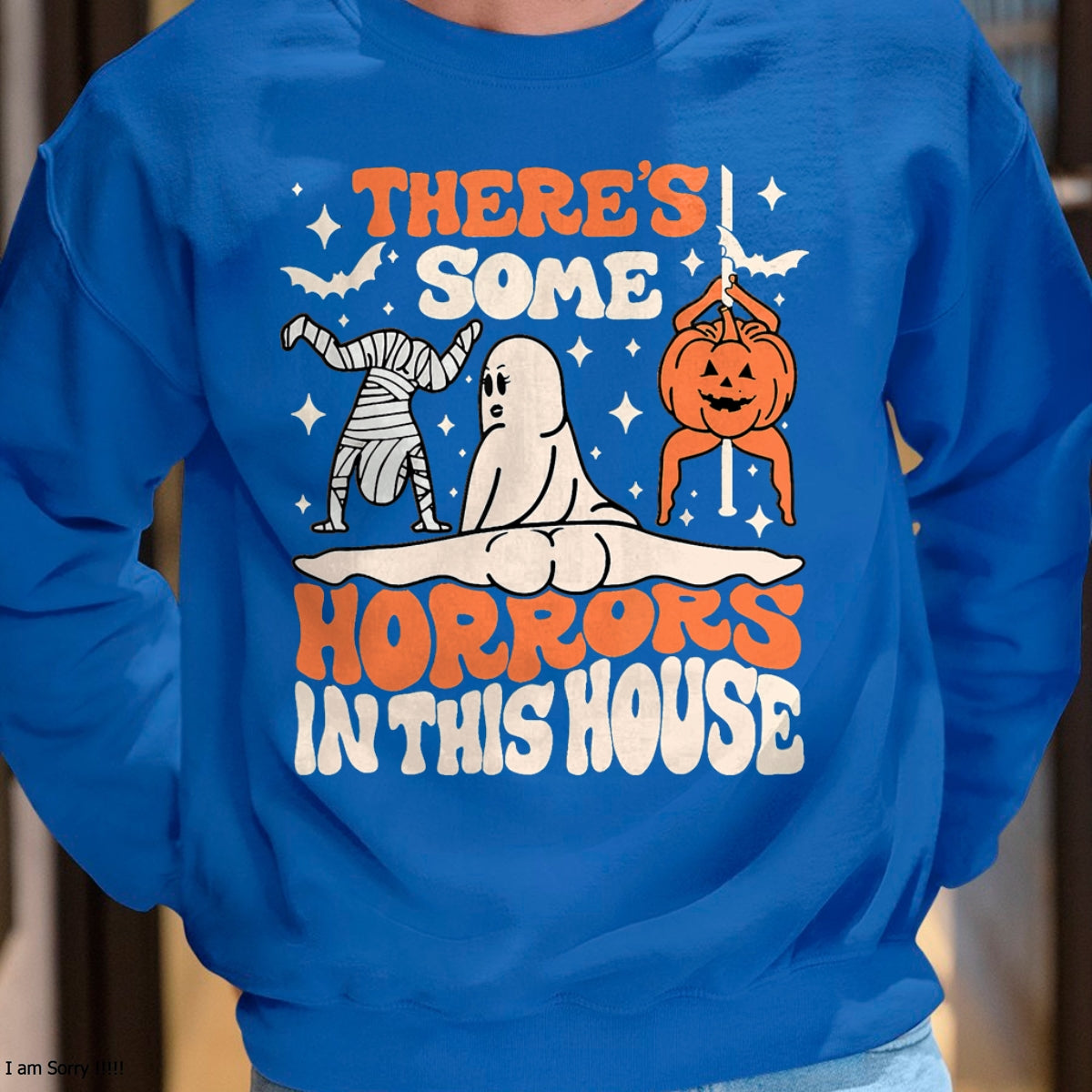 Hallowen Shirts for Family, Funny hallowen shirts, Hallowen Unisex T-Shirt/Hoodie/Sweatshirt HLT00 - There's Some Horrors In This House Ghost Pumpkin Halloween T-Shirt