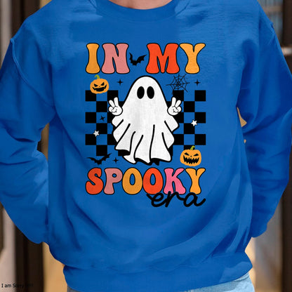 Hallowen Shirts for Family, Funny hallowen shirts, Hallowen Unisex T-Shirt/Hoodie/Sweatshirt HLT00 - In My Spooky Era Women Men Kids Halloween Pumpkin Funny T-Shirt