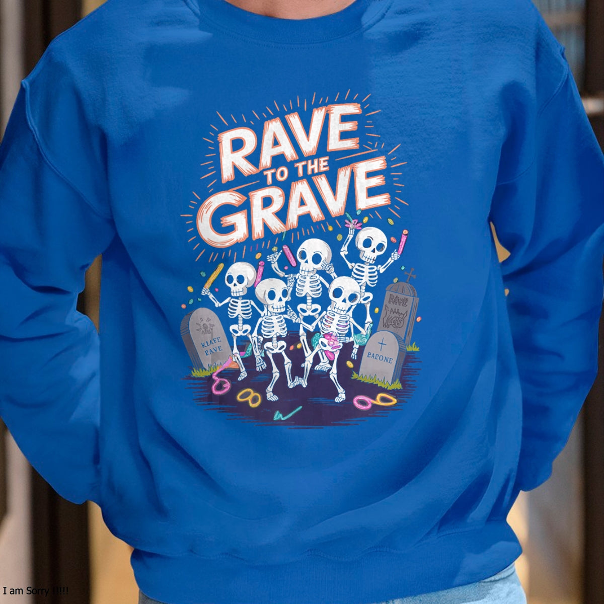 Hallowen Shirts for Family, Funny hallowen shirts, Hallowen Unisex T-Shirt/Hoodie/Sweatshirt HLT00 - Rave to the Grave Halloween Rave Spooky Rave Tank Top