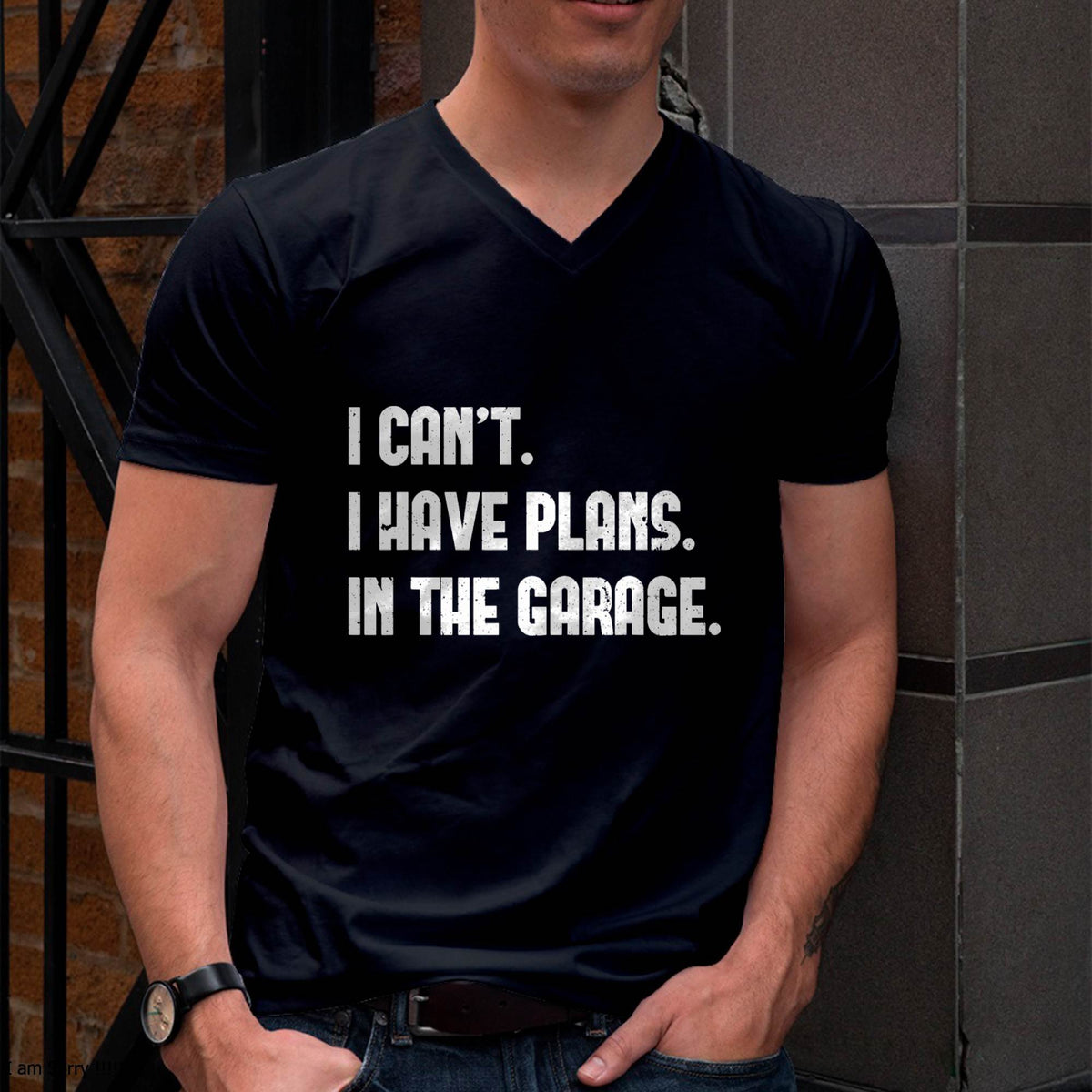I Can’t. I Have Plans. In The Garage. - Gift For Mechanic - TLEE (SKUM08-D02)