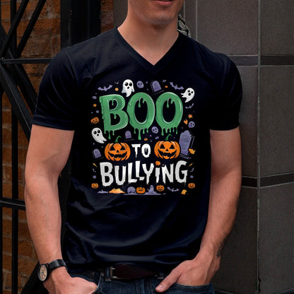 Hallowen Shirts for Family, Funny hallowen shirts, Hallowen Unisex T-Shirt/Hoodie/Sweatshirt HLT00 - Boo Anti Bullying Funny Halloween Orange Unity Day Boys T-Shirt