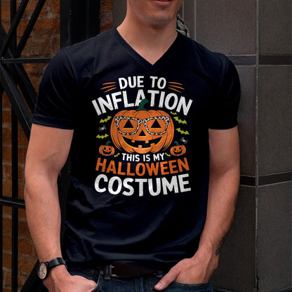 Hallowen Shirts for Family, Funny hallowen shirts, Hallowen Unisex T-Shirt/Hoodie/Sweatshirt HLT00 - Halloween Costumes Woman 2024 Funny Due to Inflation T-Shirt