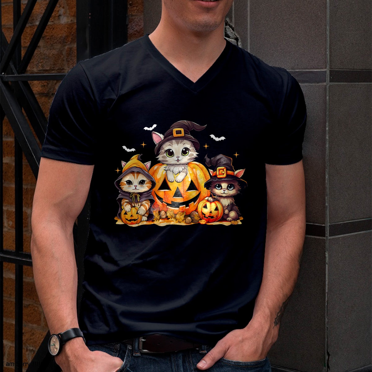 Hallowen Shirts for Family, Funny hallowen shirts, Hallowen Unisex T-Shirt/Hoodie/Sweatshirt HLT00 - Halloween Cat Shirt For Women Girls Pumpkin Spooky Season T-Shirt