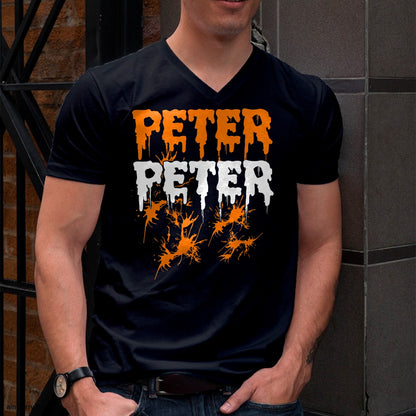 Hallowen Shirts for Family, Funny hallowen shirts, Hallowen Unisex T-Shirt/Hoodie/Sweatshirt HLT00 - Peter Pumpkin Eater Halloween Costume Couple Men T-Shirt (1)