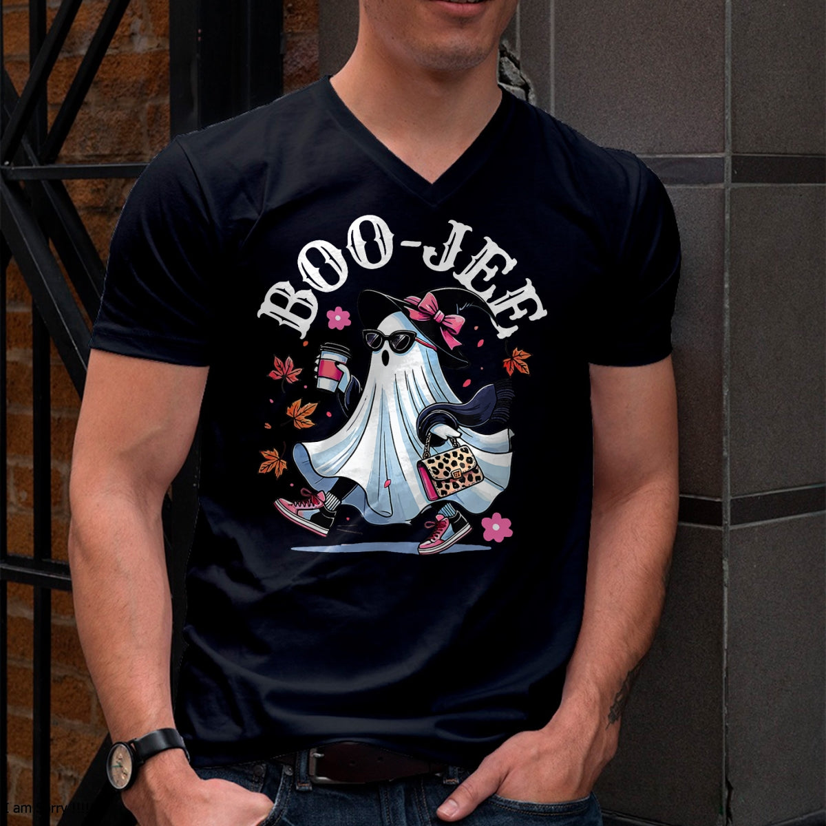 Hallowen Shirts for Family, Funny hallowen shirts, Hallowen Unisex T-Shirt/Hoodie/Sweatshirt HLT00 - Boujee Boo-Jee Costume Ghost Spooky Season Cute Halloween T-Shirt