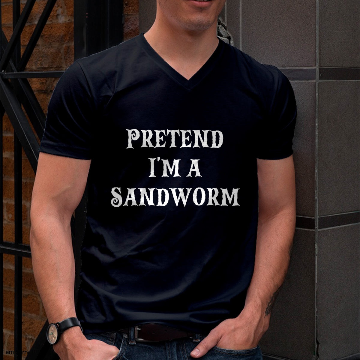 Hallowen Shirts for Family, Funny hallowen shirts, Hallowen Unisex T-Shirt/Hoodie/Sweatshirt HLT00 - Pretend I'm a Sandworm Funny Halloween Costume Last Minute T-Shirt