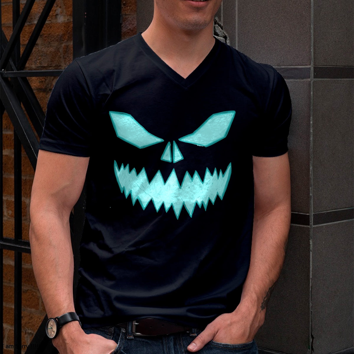 Hallowen Shirts for Family, Funny hallowen shirts, Hallowen Unisex T-Shirt/Hoodie/Sweatshirt HLT00 - Scary Spooky Halloween Jack O Lantern Face Pumpkin Mens Boys T-Shirt