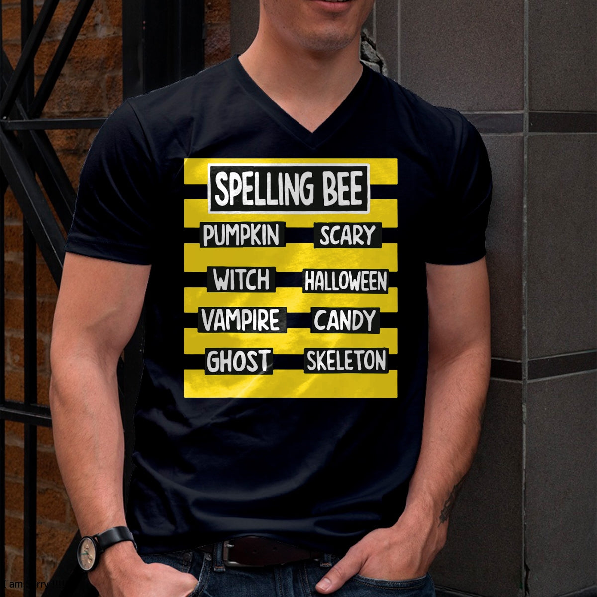 Hallowen Shirts for Family, Funny hallowen shirts, Hallowen Unisex T-Shirt/Hoodie/Sweatshirt HLT00 - Funny Pun Halloween Costume for Teachers spelling bee T-Shirt