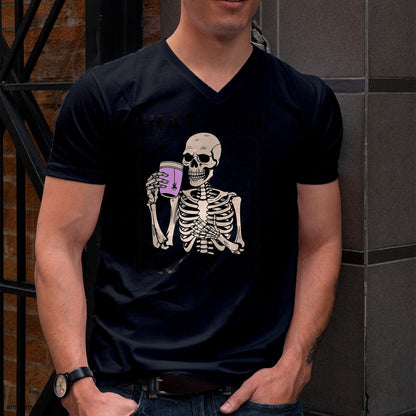 Hallowen Shirts for Family, Funny hallowen shirts, Hallowen Unisex T-Shirt/Hoodie/Sweatshirt HLT00 - That’s On Backorder Skeleton Drink Halloween Bat Fly T-Shirt