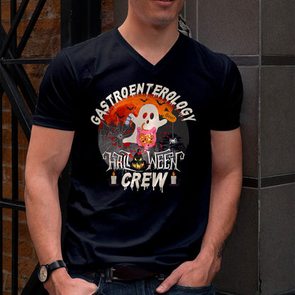 Hallowen Shirts for Family, Funny hallowen shirts, Hallowen Unisex T-Shirt/Hoodie/Sweatshirt HLT00 - Spooky gastroenterology Boo Crew endoscopy tech Halloween T-Shirt
