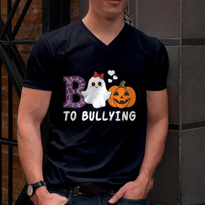 Hallowen Shirts for Family, Funny hallowen shirts, Hallowen Unisex T-Shirt/Hoodie/Sweatshirt HLT00 - Unity Day Orange Girls Funny Halloween Boo To Bullying T-Shirt