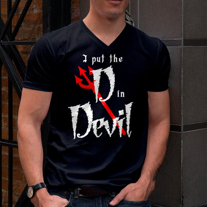 Hallowen Shirts for Family, Funny hallowen shirts, Hallowen Unisex T-Shirt/Hoodie/Sweatshirt HLT00 - I put D in Devil Halloween Matching Couple Boyfriend T-Shirt