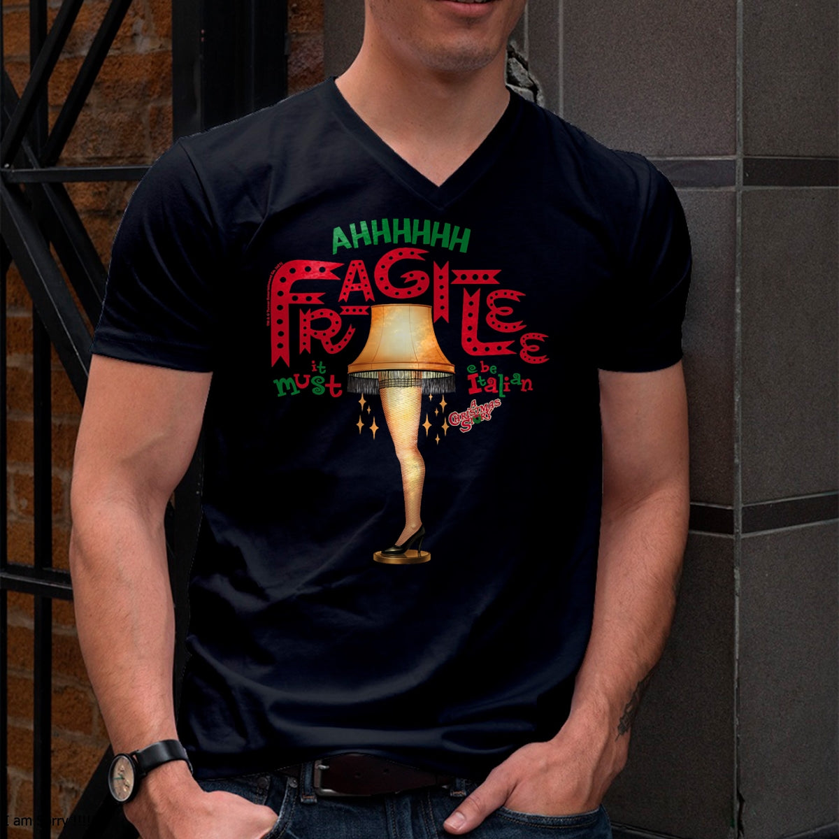 Christmas Shirts for Family, Funny christmas shirts, Christmas Unisex T-Shirt/Hoodie/Sweatshirt HLT00 - A Christmas Story Ahh Fragilee T-Shirt