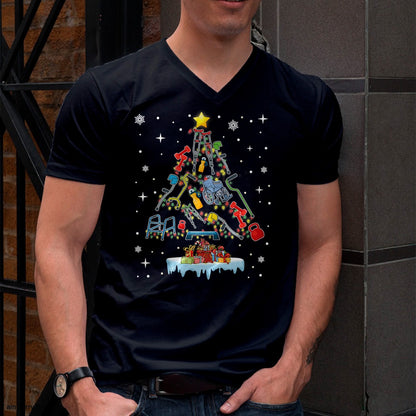 Christmas Shirts for Family, Funny christmas shirts, Christmas Unisex T-Shirt/Hoodie/Sweatshirt HLT00 - Physical Therapy Christmas PT Therapist Christmas Tree xmas T-Shirt