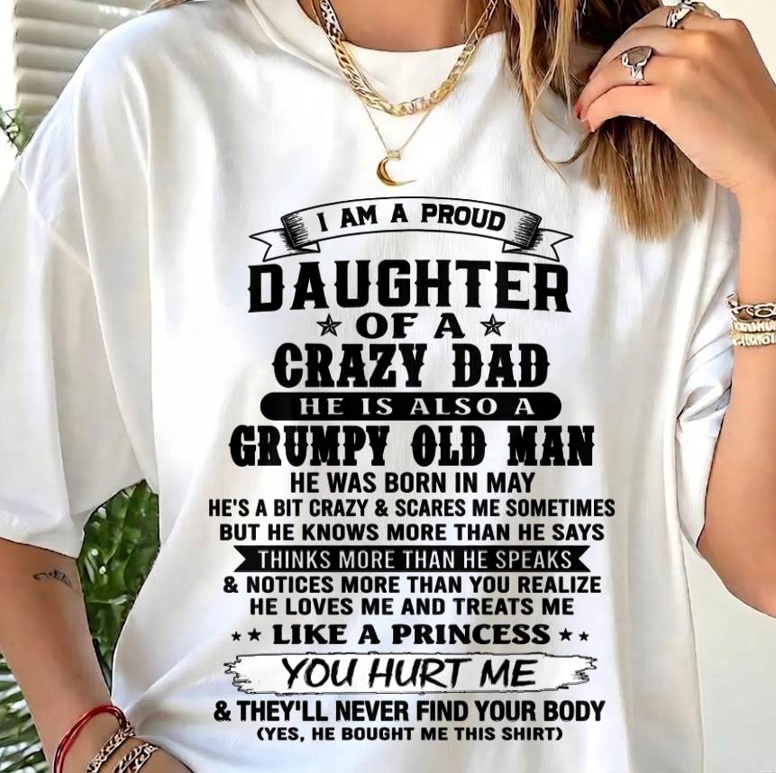 MAY - PROUD DAUGHTER OF DAD - FROM DAD - TLEE05 (SKU2606-209-05)