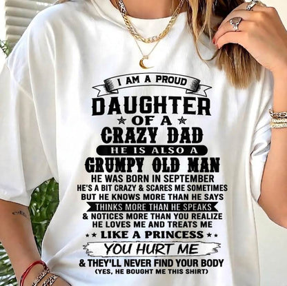 SEPTEMBER - PROUD DAUGHTER OF DAD - FROM DAD - TLEE09 (SKU2606-209-09)