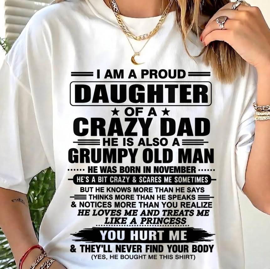 NOVEMBER DAD - GRUMPY OLD MAN, LOVING FATHER - FROM DAD - TLEE11 (SKU2606-302-11)