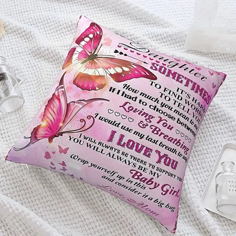 To My Daughter – A Special Gift from Mom - Pillow