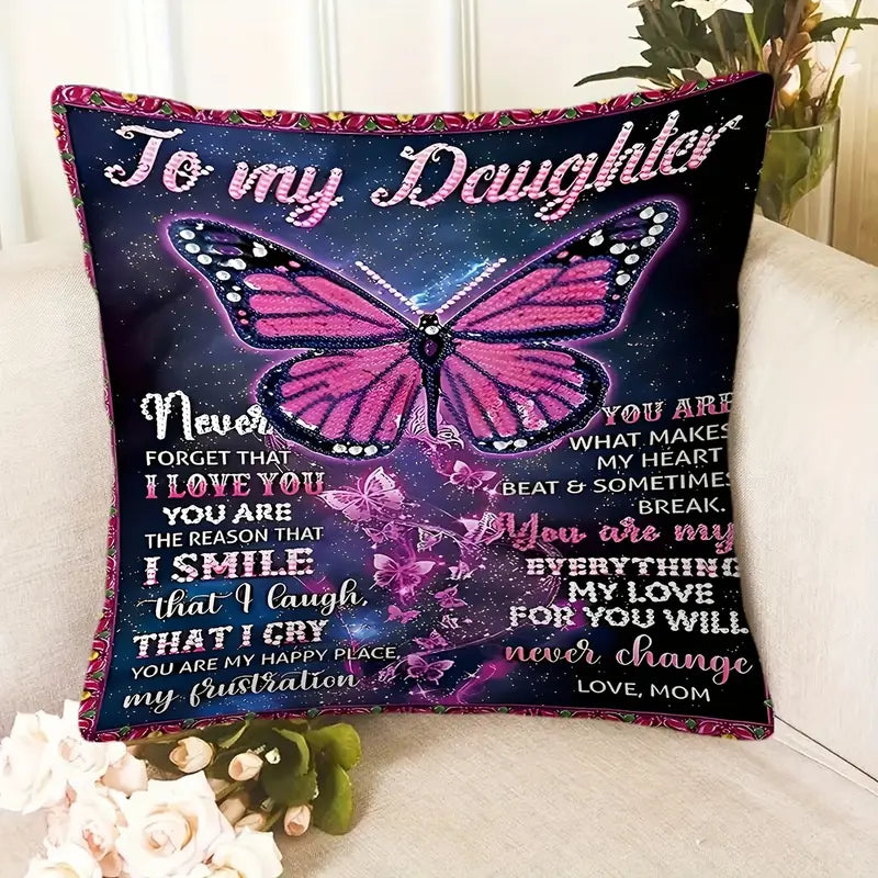 To My Daughter – A Special Gift from Mom - Pillow
