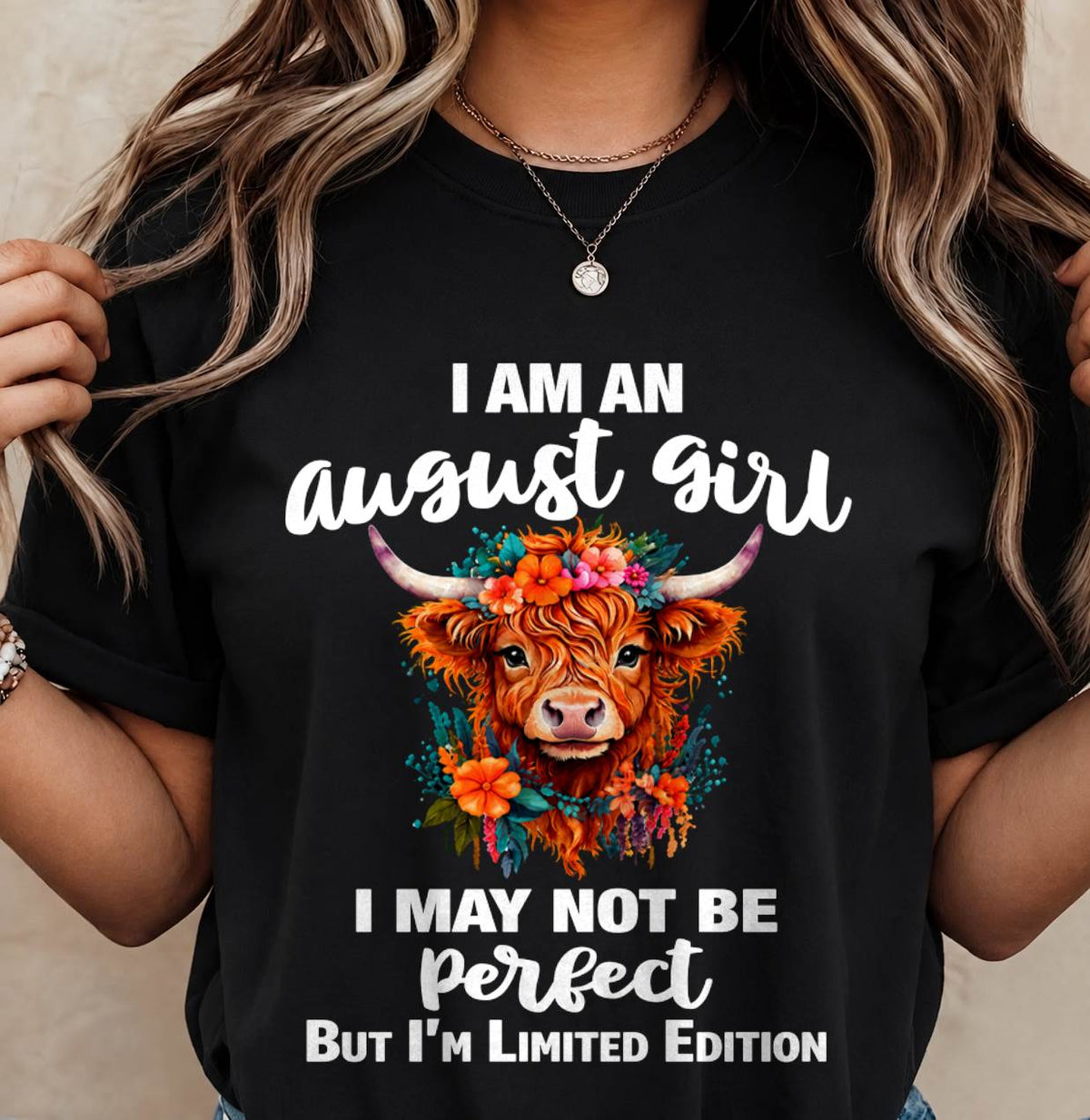 AUGUST GIRL ONE OF A KIND TEE - FOR WOMEN - TLEE08 (SKU2607-296-08)