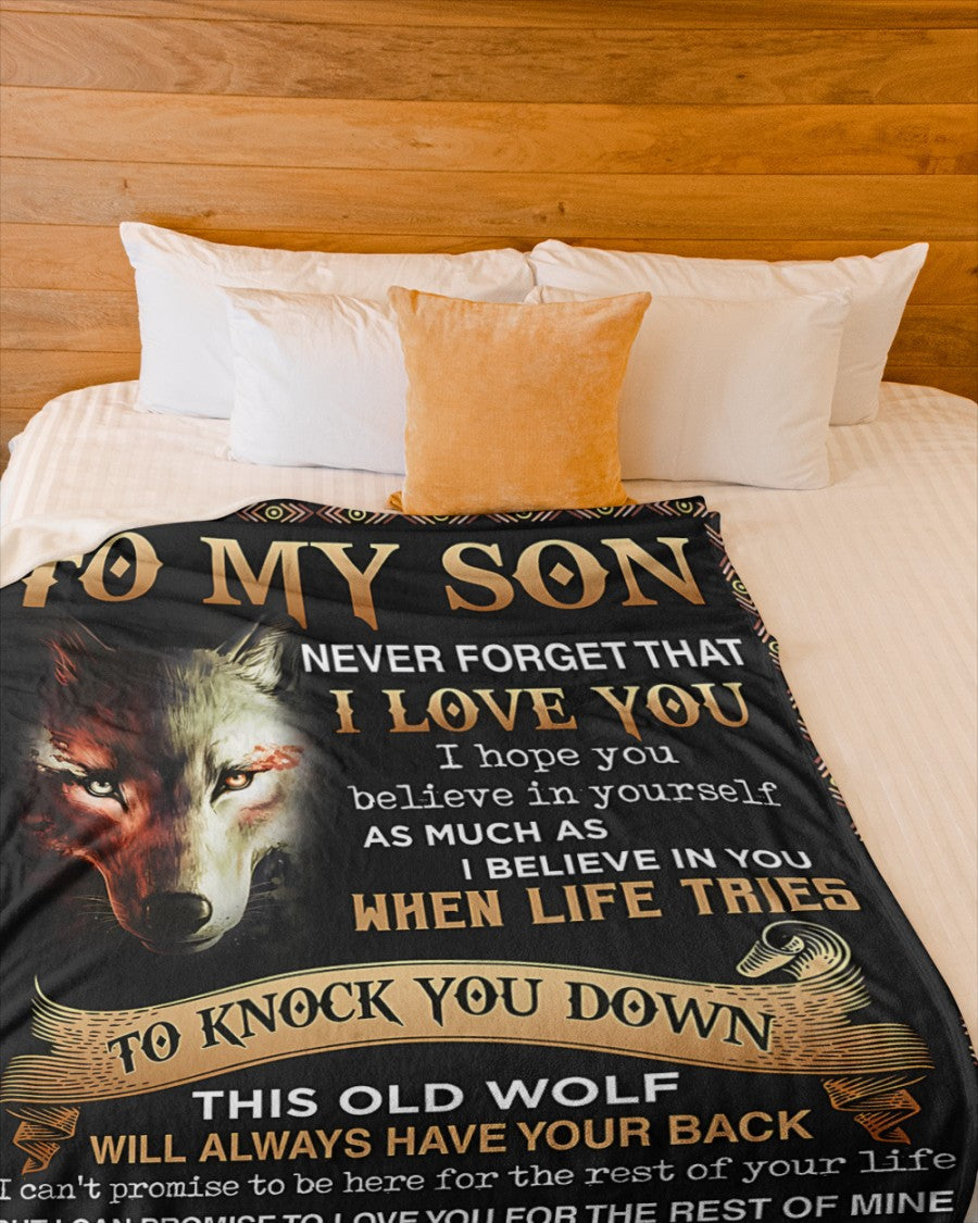 Special Gift For Your Son Blanket - From Mum