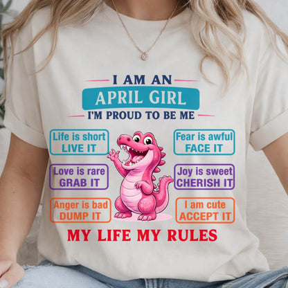 APRIL GIRL – MY LIFE MY RULES - FOR WOMEN - TLEE04 (SKU2604-245-04)