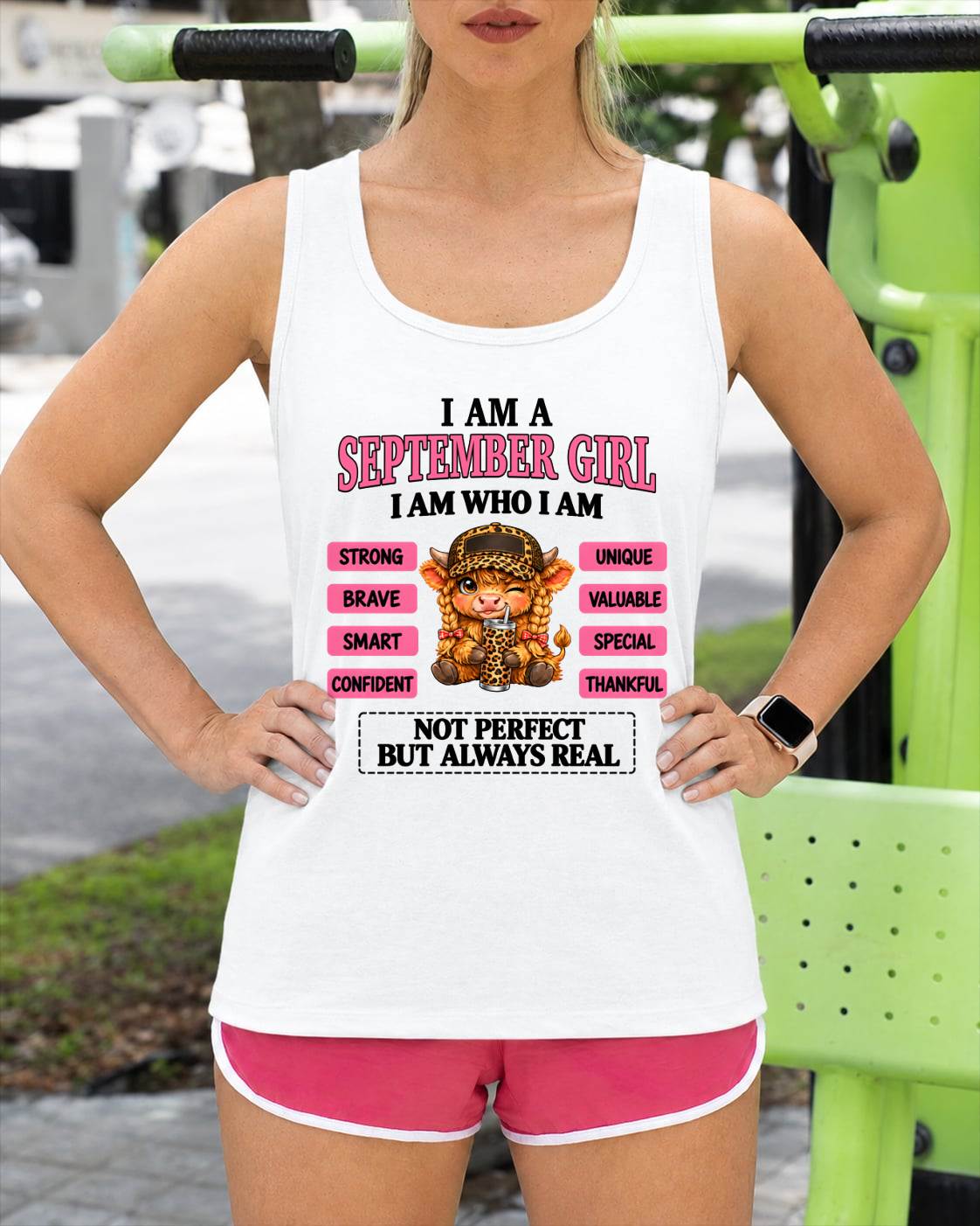SEPTEMBER GIRL – UNIQUE AND FEARLESS WOMAN TEE - FOR WOMEN - TLEE09 (SKU2610-616-09)