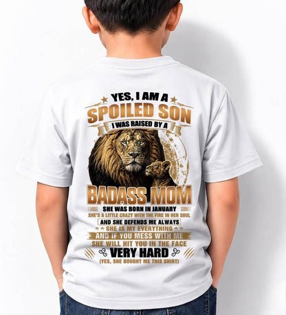 JANUARY MOM GIFT FOR SON SHIRT - FROM MOM - TLEE01 (SKU2605-404-01)