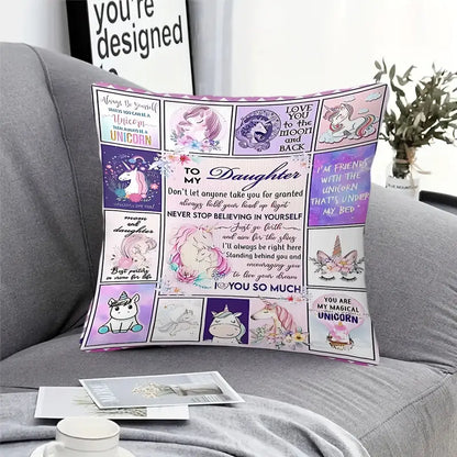 To My Daughter – A Special Gift from Mom - Pillow