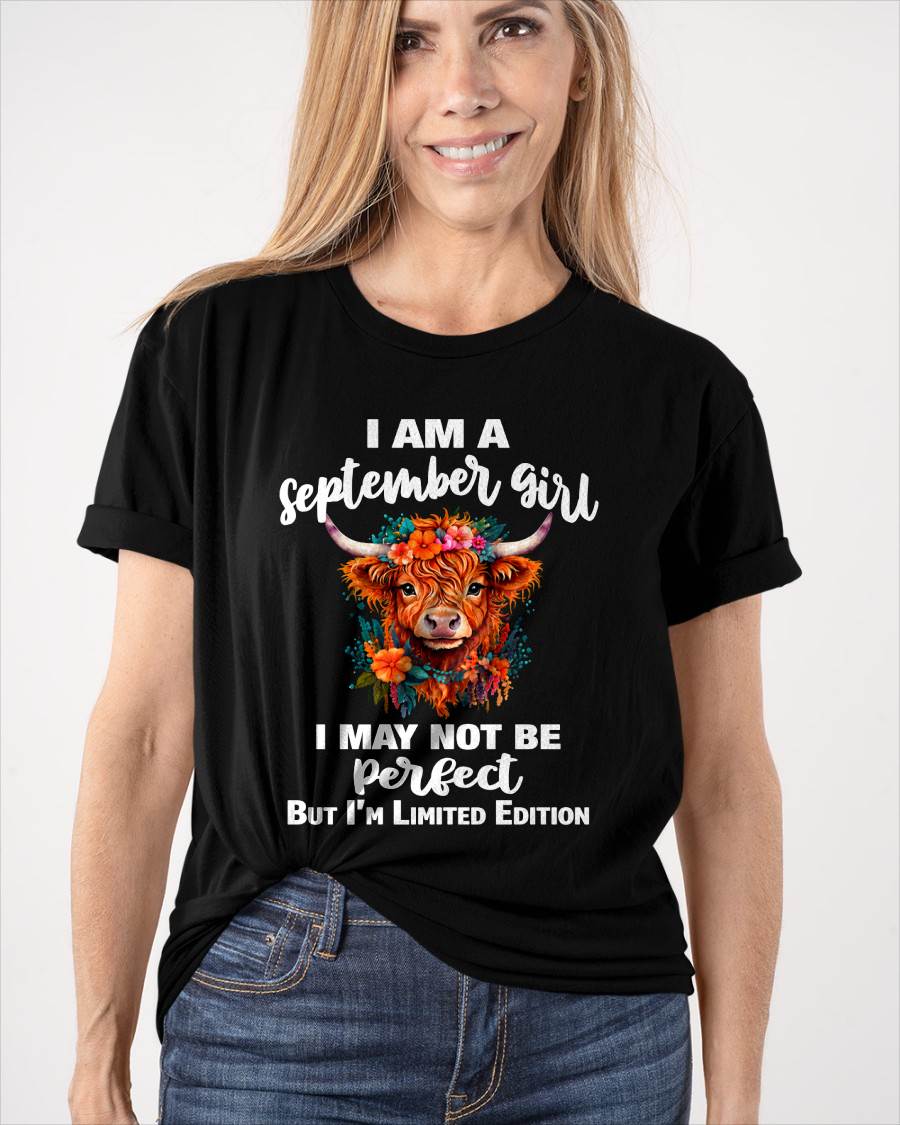 SEPTEMBER GIRL ONE OF A KIND TEE - FOR WOMEN - TLEE09 (SKU2607-296-09)