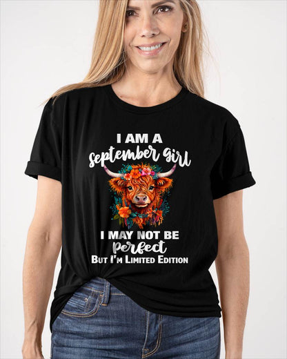 SEPTEMBER GIRL ONE OF A KIND TEE - FOR WOMEN - TLEE09 (SKU2607-296-09)
