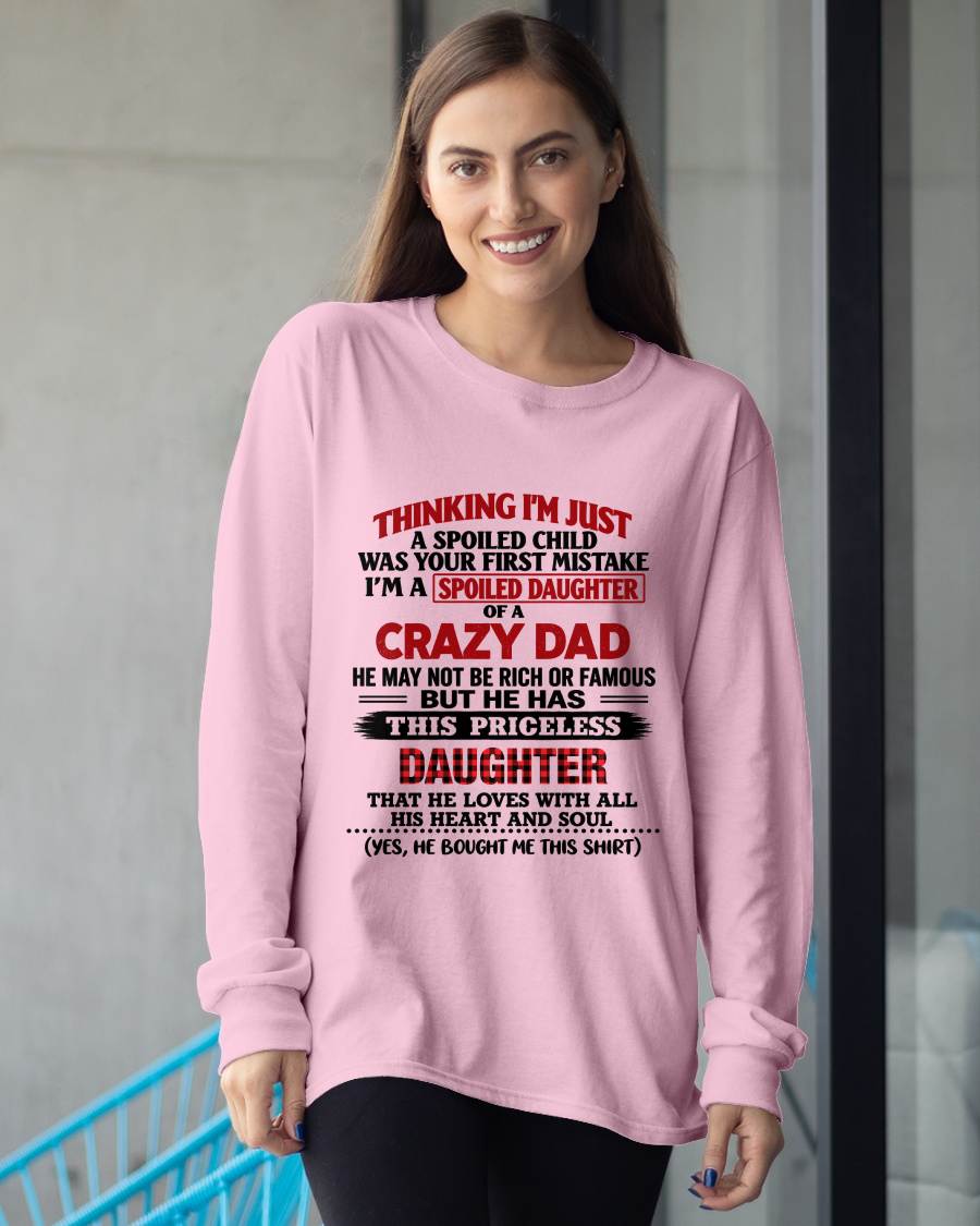 SPOILED DAUGHTER OF A CRAZY DAD - FROM DAD - TLEE00 (SKU2610-884-00)