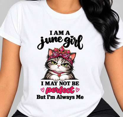JUNE GIRL CAT SHIRT – ALWAYS ME - FOR WOMEN - TLEE06 (SKU2610-100-06)