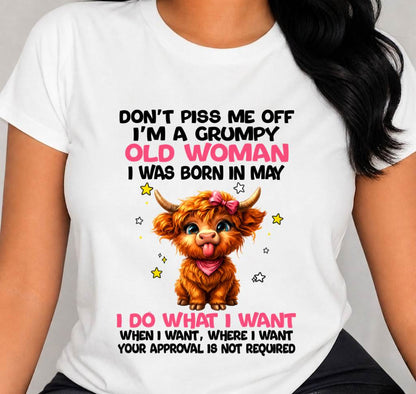 MAY GRUMPY LADY SHIRT - FOR WOMEN - TLEE05 (SKU2607-215-05)