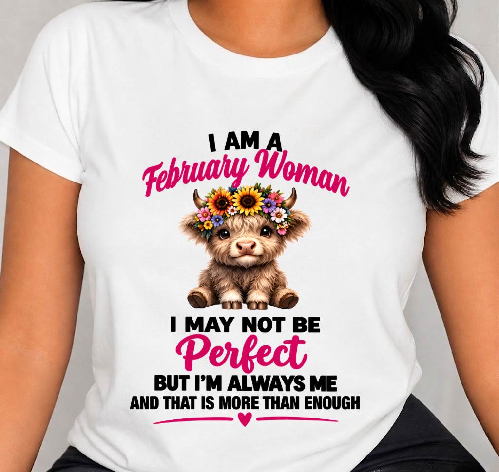FEBRUARY WOMAN MORE THAN ENOUGH - FOR WOMEN - TLEE02 (SKU2609-84-02)
