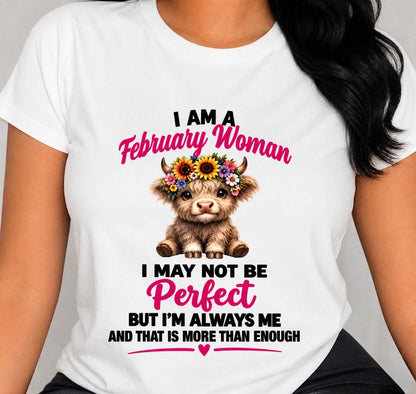 FEBRUARY WOMAN MORE THAN ENOUGH - FOR WOMEN - TLEE02 (SKU2609-84-02)
